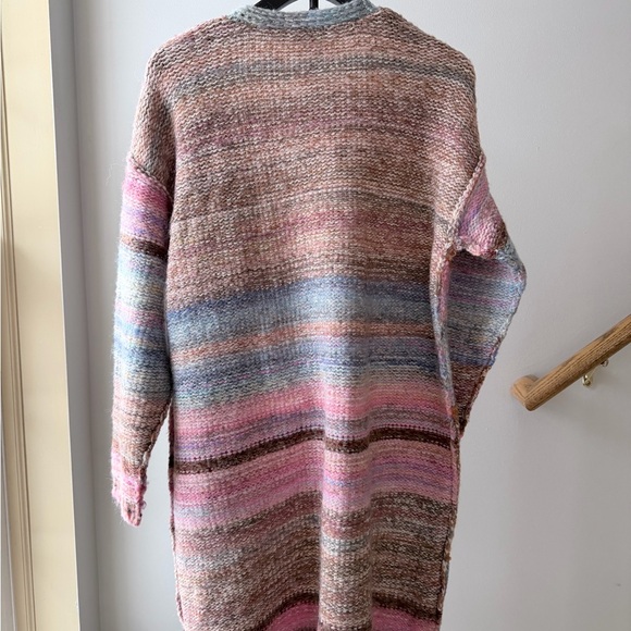 NWT Lovestitch Pastel Patchwork Cardigan Large - Picture 6 of 8